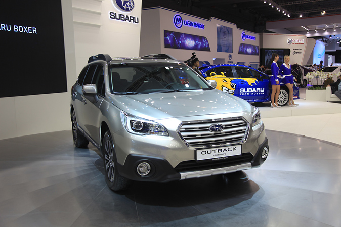 Концепт Subaru Outback Prototype на Московском международном автосалоне-2014