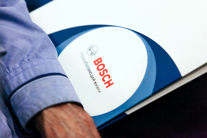 Пресс-конференция Bosch в штаб-квартире в Химках