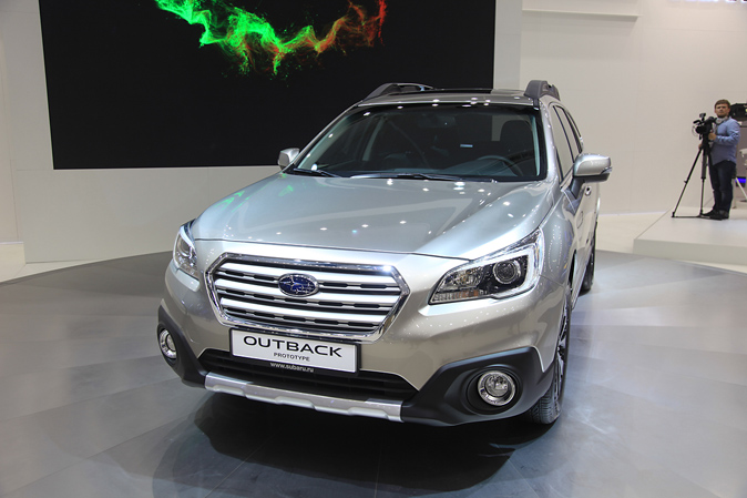 Концепт Subaru Outback Prototype на Московском международном автосалоне-2014