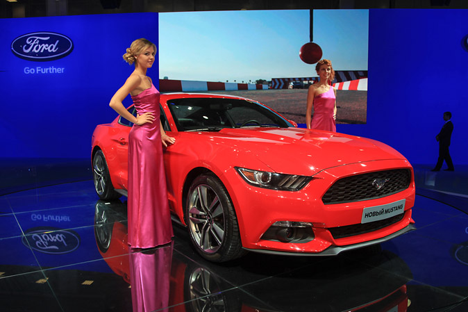 Ford Mustang на Московском международном автосалоне-2014
