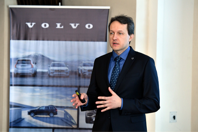 Итоговая пресс-конференция Volvo