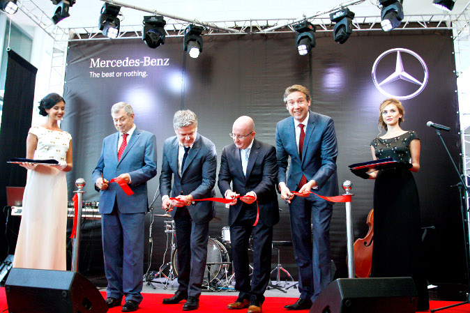 Открытие салона Mercedes-Benz ГК Дженсер в Калуге