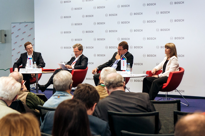 Ежегодная пресс-конференция Bosch в штаб-квартире в Химках по итогам 2016 года