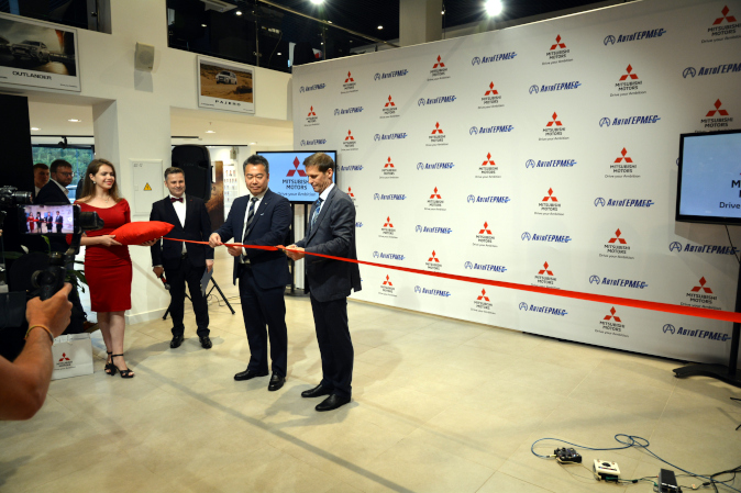 Открытие салона Mitsubishi ГК «АвтоГермес»