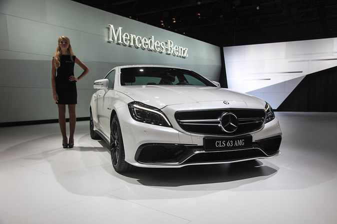 Mercedes-Benz CLS 63 AMG на Московском международном автосалоне-2014