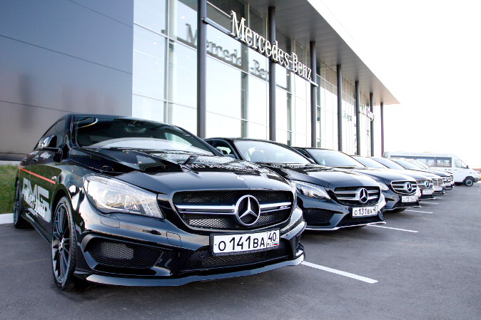 Открытие салона Mercedes-Benz ГК Дженсер в Калуге