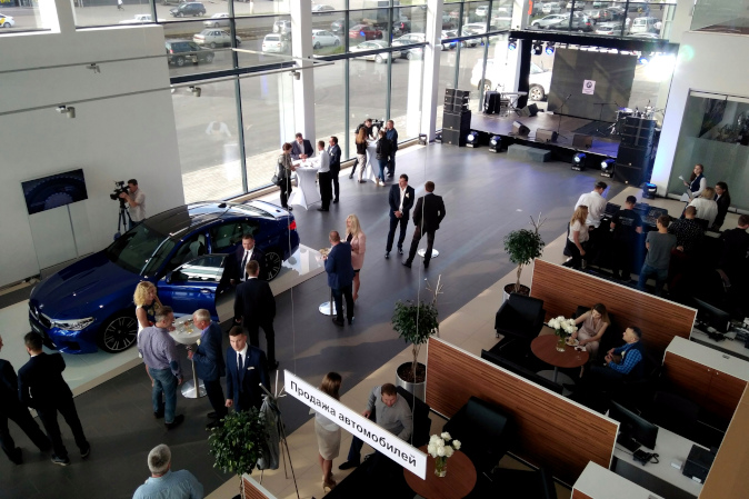 Открытие салона BMW в Магнитогорске