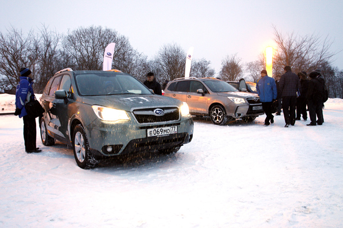 Subaru встречает главную премьеру года