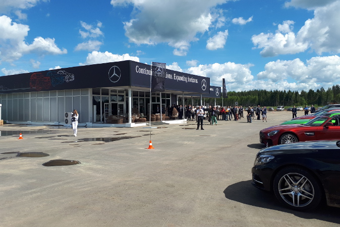 Открытие завода Mercedes-Benz в Есипове