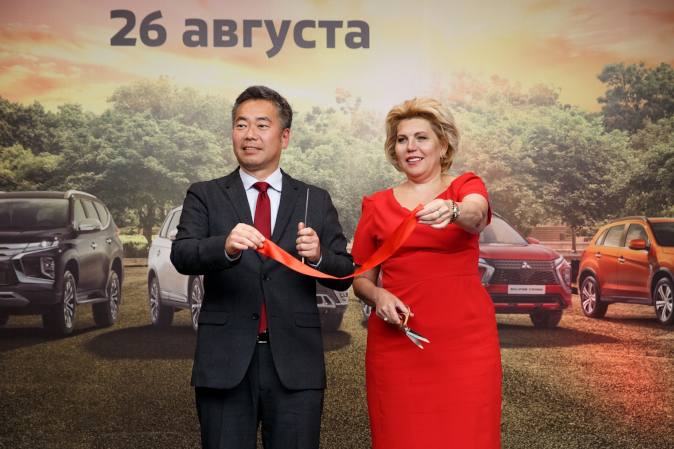 Открытие салона Mitsubishi в Москве